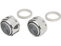 Regulátor prúdu vody Cascade SLC AC PCA M24 pochrómovaný, 2 ks