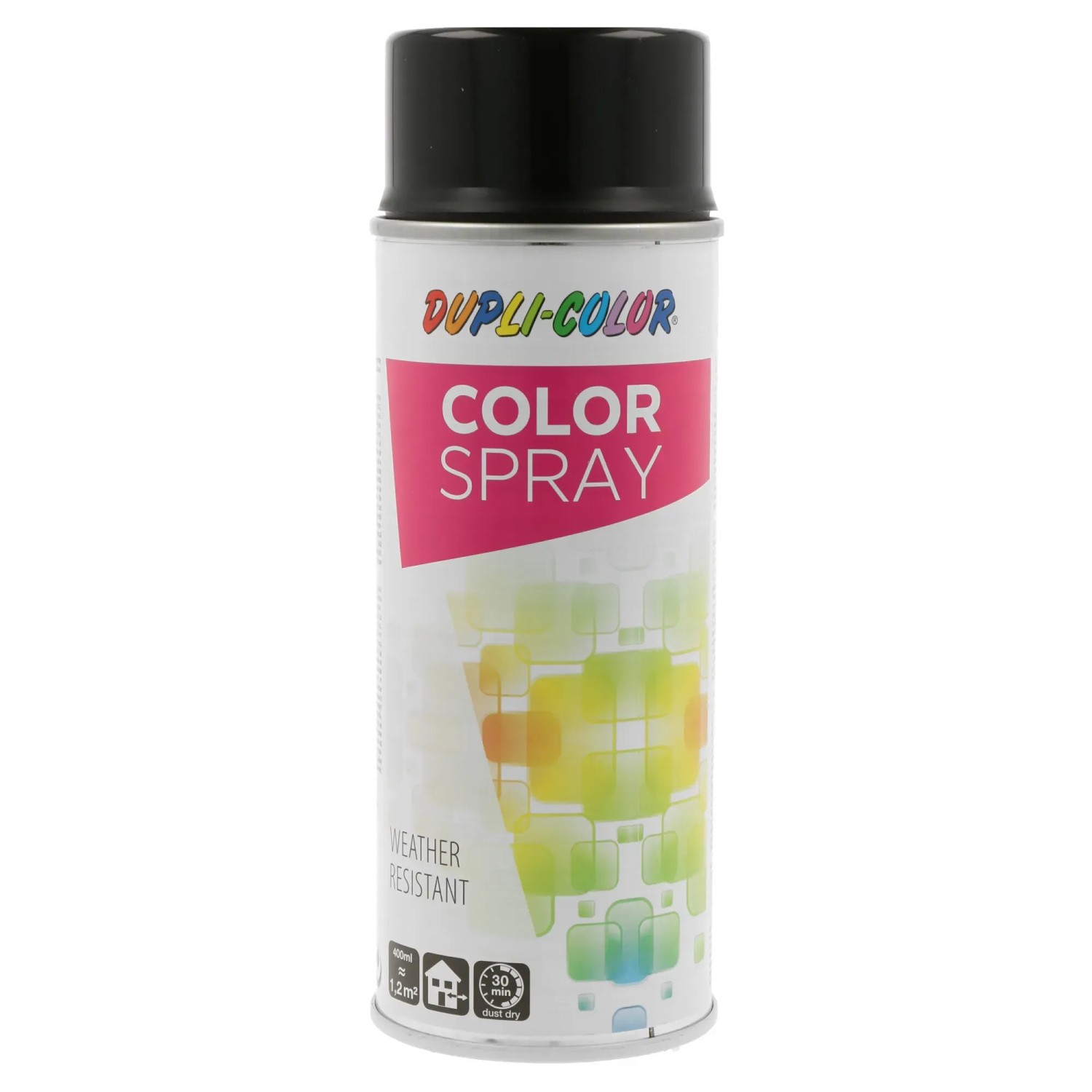 E-shop DUPLI-COLOR Lak v spreji COLOR SPRAY RAL 9005 čierna lesklá 400 ml
