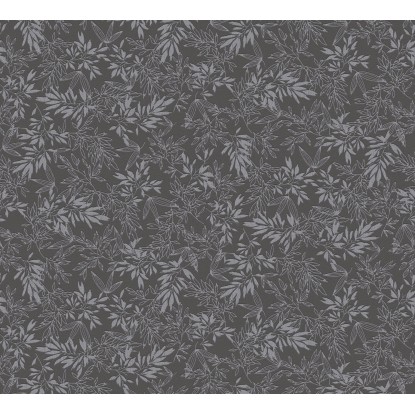 A. S. Creation Vliesová tapeta Attractive Motív listov čierno-sivá