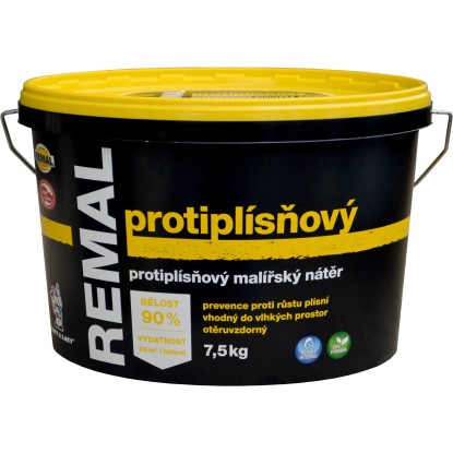 REMAL Protiplesňový maliarsky náter 7,5 kg