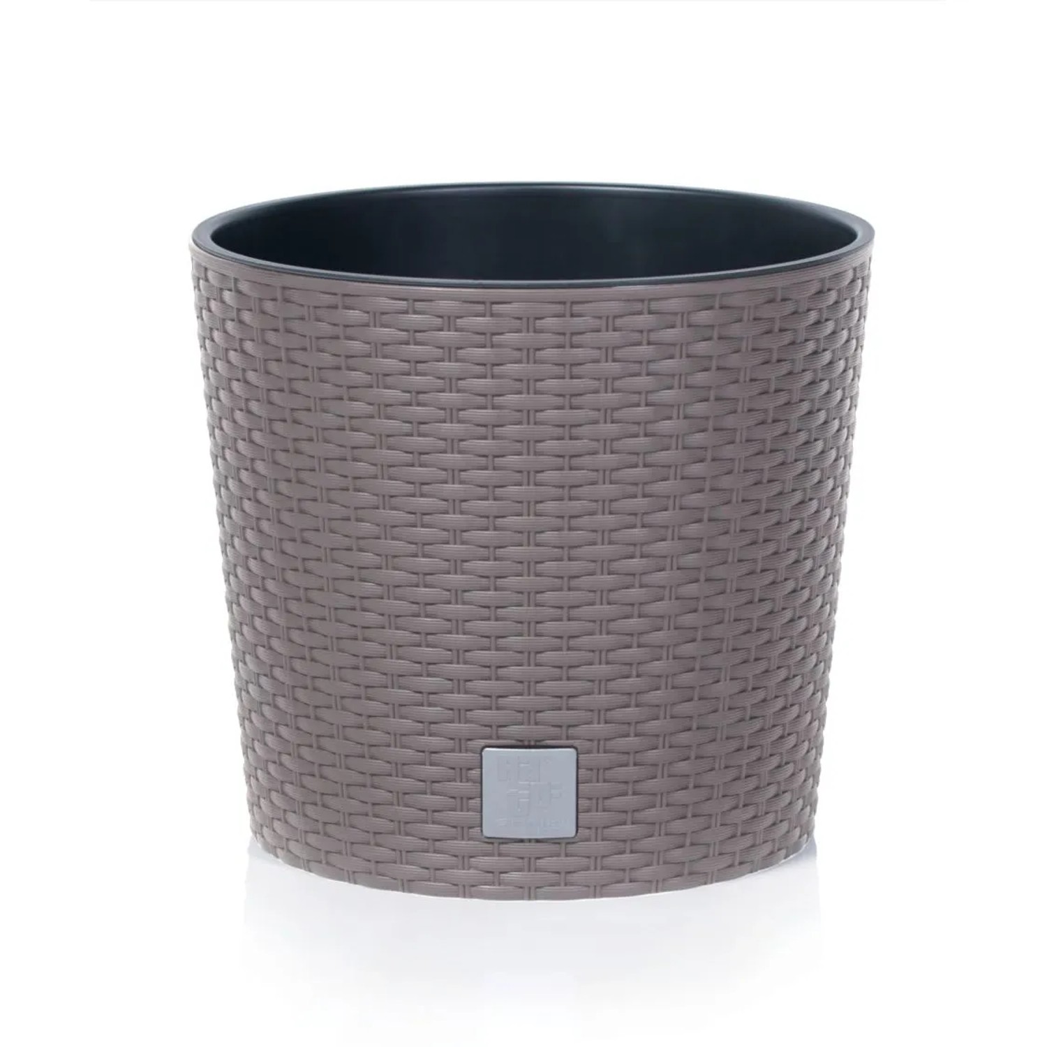 E-shop Prosperplast Kvetináč s vkladom Rato Round 20 cm, mocca