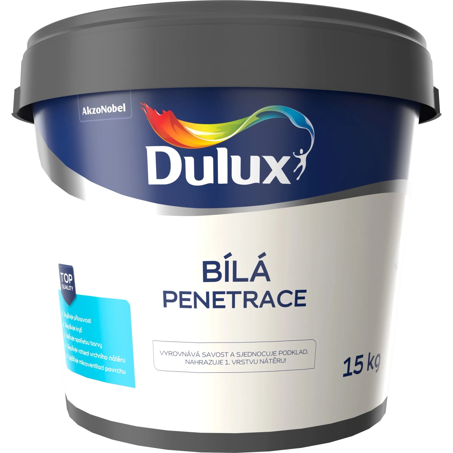 E-shop Dulux Interiérová emulzná farba Biela penetrácia 15 kg
