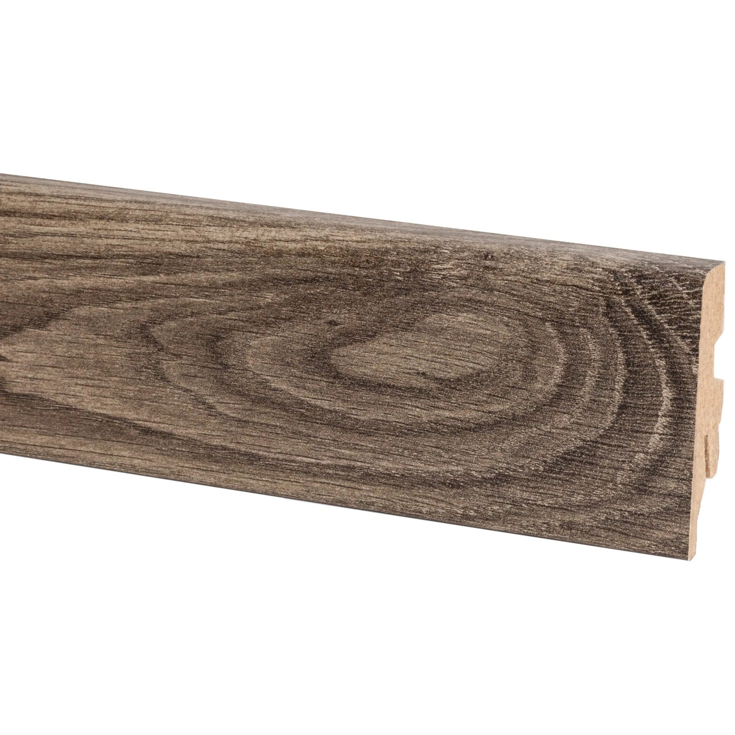 E-shop Soklová lišta dub 60mmx20mm, 2600mm
