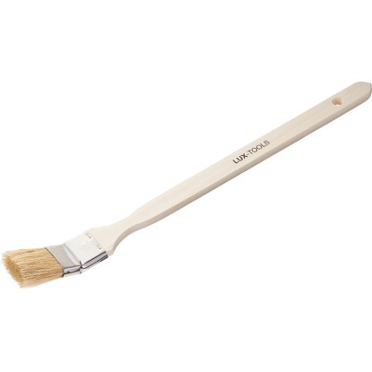 LUX-TOOLS Zárohový štetec na vodou riediteľné farby, drevená rukoväť, 40 mm