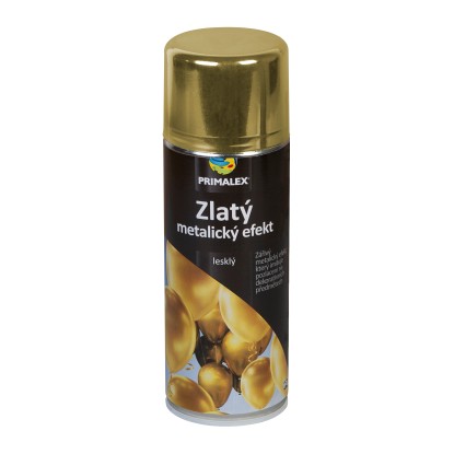 PRIMALEX Farba v spreji metalický efekt zlatý 400 ml