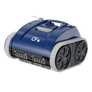 CF Pool Robot CF200CL, modro-čierny, s batériou. Automatický čistič bazénov pre čistú vodu.