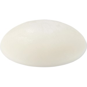 Biely samolepiaci nástenný doraz, Ø 60 mm, sada 2 kusov na ochranu proti nárazom dverí.