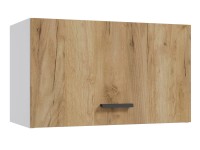 Deftrans Horná kuchynská skrinka Gold 1D, zlatý dub/biela, 60 x 36 x 31 cm