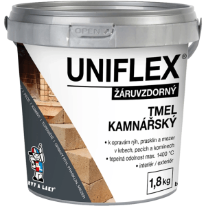 Vedro žiaruvzdornej malty pre krby a kachle. Príslušenstvo pre krby a kachle.