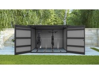 Floraworld Garáž pre 4 bicykle 217 x 245 x 226 cm