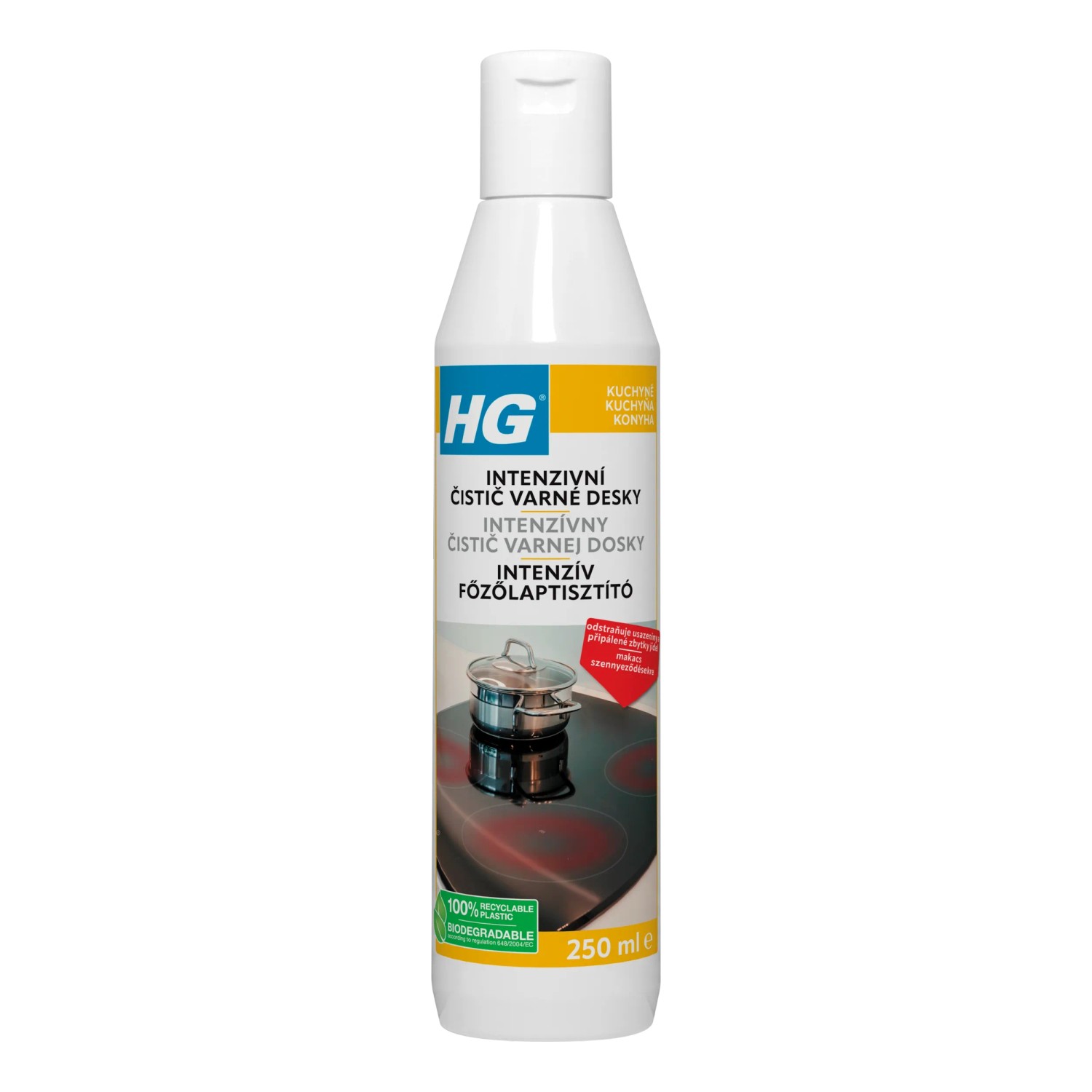 E-shop HG Intenzívny čistič varnej dosky 250 ml