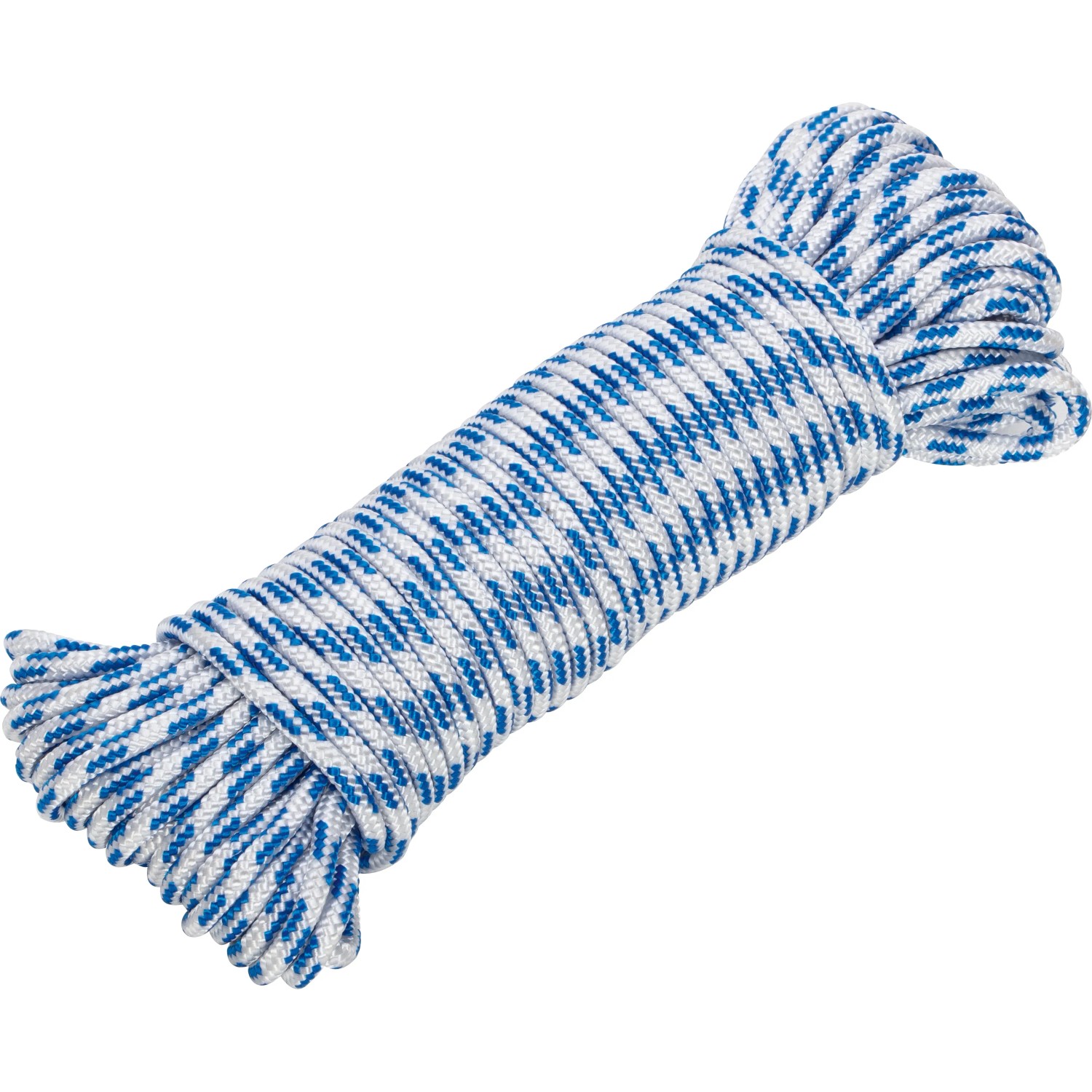 E-shop LUX-TOOLS Polypropylénové trimovacie lano pletené biele pr. 4 mm x 20 m