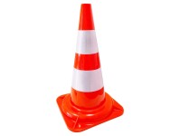 MAGG Výstražný kužeľ - dva reflexné pruhy, 50 cm