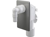 Alcadrain Sifón práčkový podomietkový nerez Alcadrain Sifón práčkový podomietkový nerez