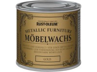 Rust-Oleum Politúra s nábytkovým voskom, metalická zlatá, 125 ml