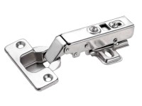 Hettich Dvojramenný nábytkový záves, klip, plné prekrytie, poniklovaný, 35 mm