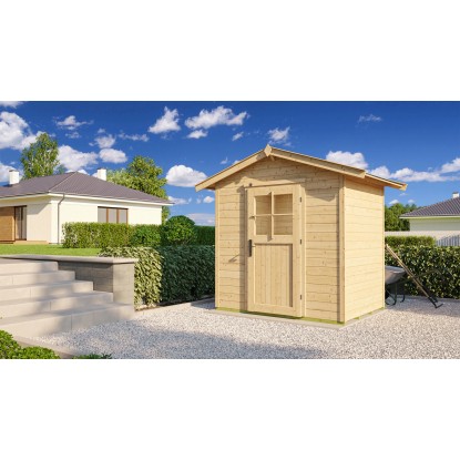 Weka Drevený záhradný domček 223 veľ. 1, prírodný, 205 x 154 cm
