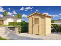 Weka Drevený záhradný domček 223 veľ. 1, prírodný, 205 x 154 cm