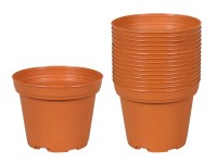 Kvetináč Classic Tod terakota, pr. 8 cm, 15 ks