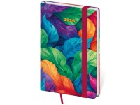 Helma 365 Diár týždenný vreckový Vario 2026, Tropical s gumičkou