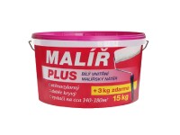 Malíř PLUS Biely disperzný oteruvzdorný malírsky náter 15 + 3 kg Malíř PLUS Biely disperzný oteruvzdorný malírsky náter 15 + 3 kg