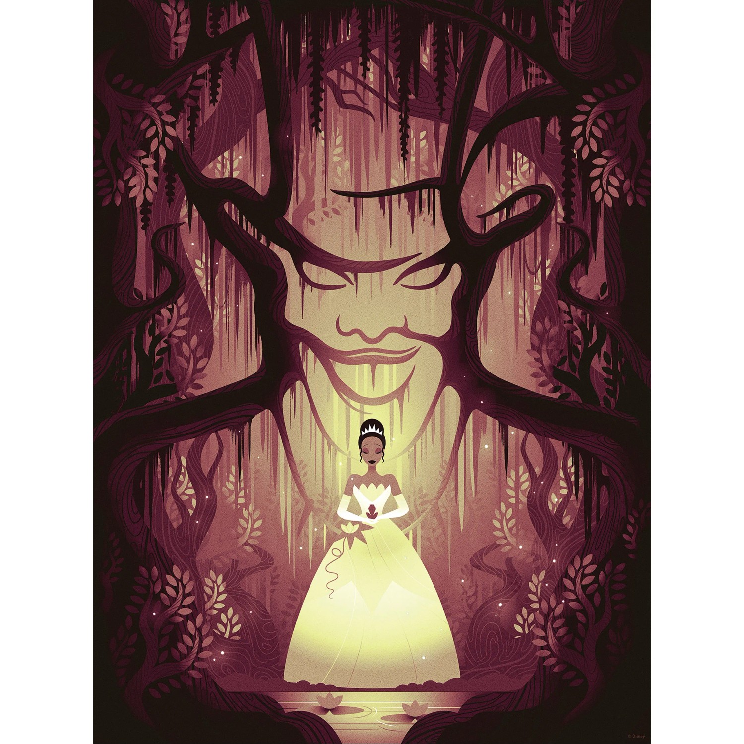 E-shop Komar Plagát Disney Tiana Dr. Facilier 30 x 40 cm