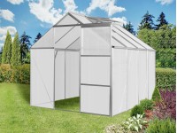 Floraworld Skleník GROW II, hliníková, 190 x 250 x 193 cm