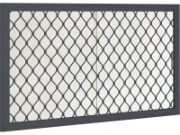 Globel Okno a stenový panel záhradného domčeka súprava 2, antracitová