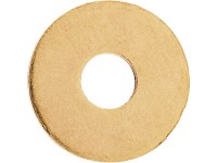 LUX-TOOLS Karosárska podložka mosadzná pr. 6,4 x 18 mm, 8 ks