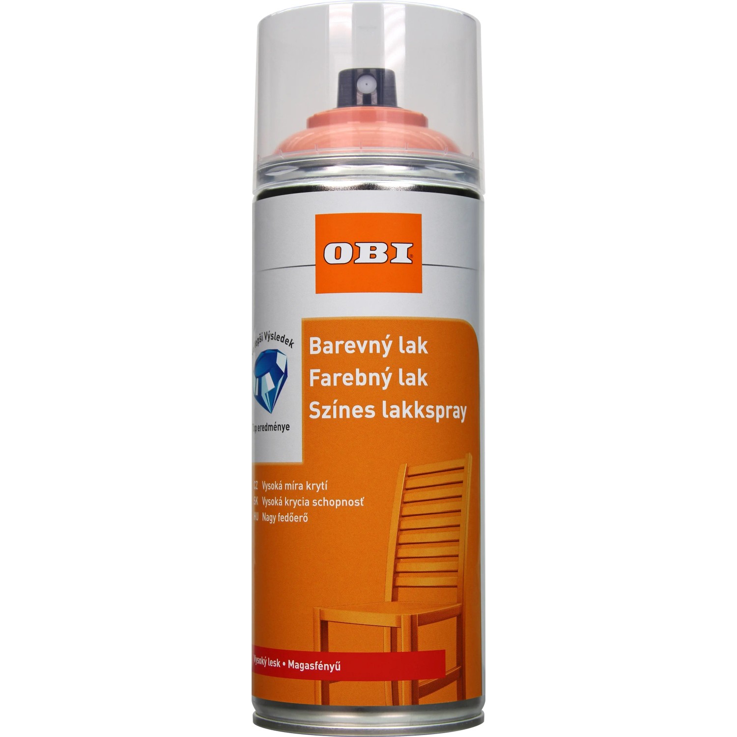 E-shop OBI Lak v spreji vysoko lesklý medená oranžová 400 ml