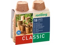 Pestovateľské kvetináče Natur, 18 ks, pr. 8 cm