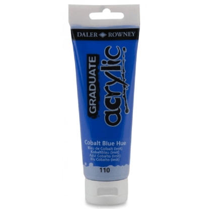 Daler Rowney Akrylová farba GRADUATE kobaltová modrá, 120 ml