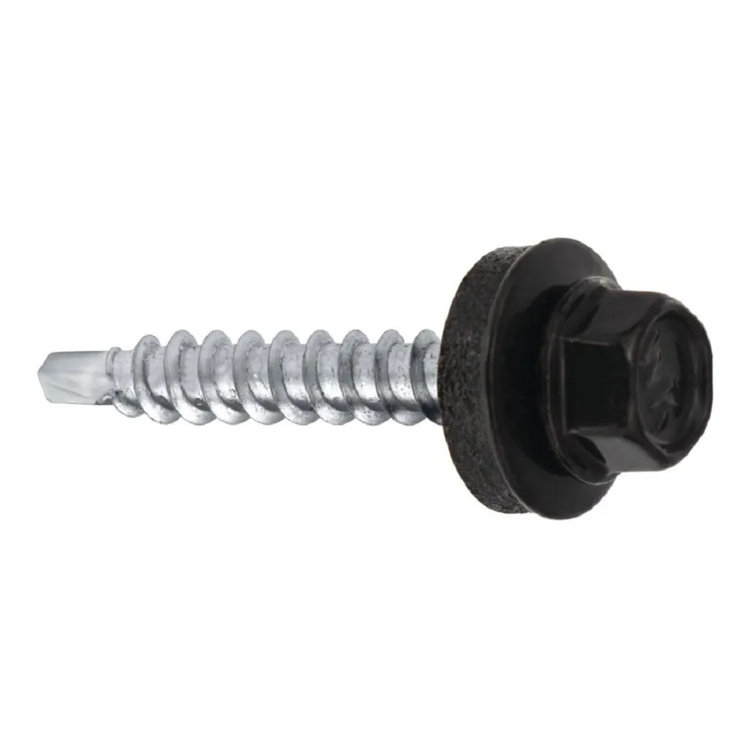 E-shop Budmat Samorezná farmárska skrutka čierna, 100 ks, 4,8 x 19 mm