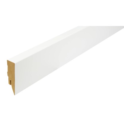 Kosche Holzwerkstoffe Soklová lišta biela 10 ks, 16 x 58 x 2500 mm