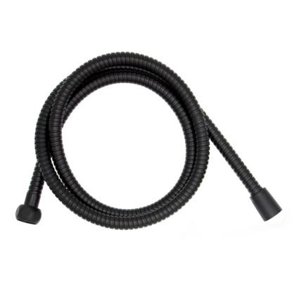 Sanotechnik Kovová sprchová hadica 114-5, matná čierna, 150 cm