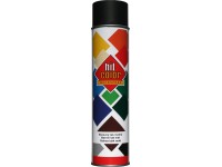 hitcolor Dekoratívny lak v spreji matný RAL 9005 čierny 600 ml