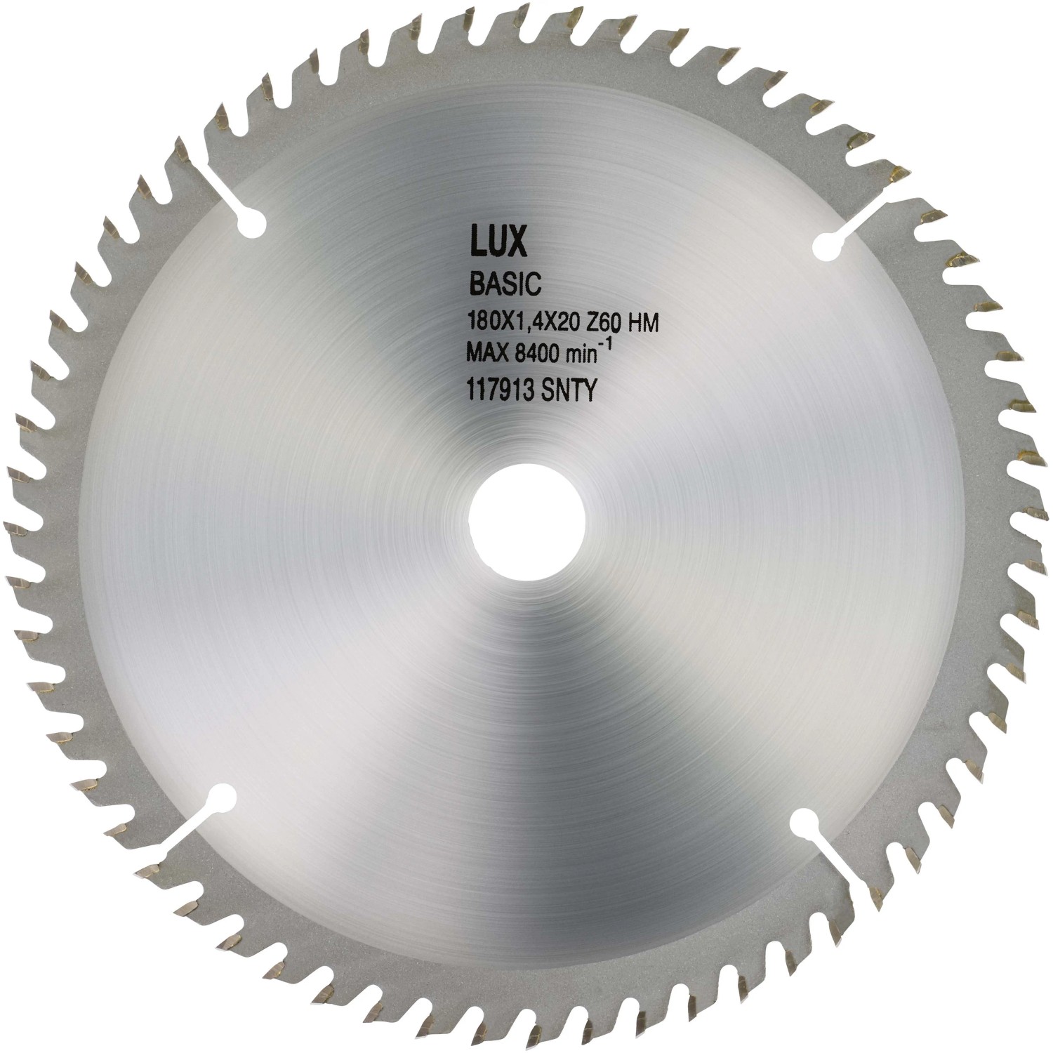 E-shop LUX-TOOLS List kotúčovej píly zo spekaného karbidu na drevo priemer 180 mm, 60 z