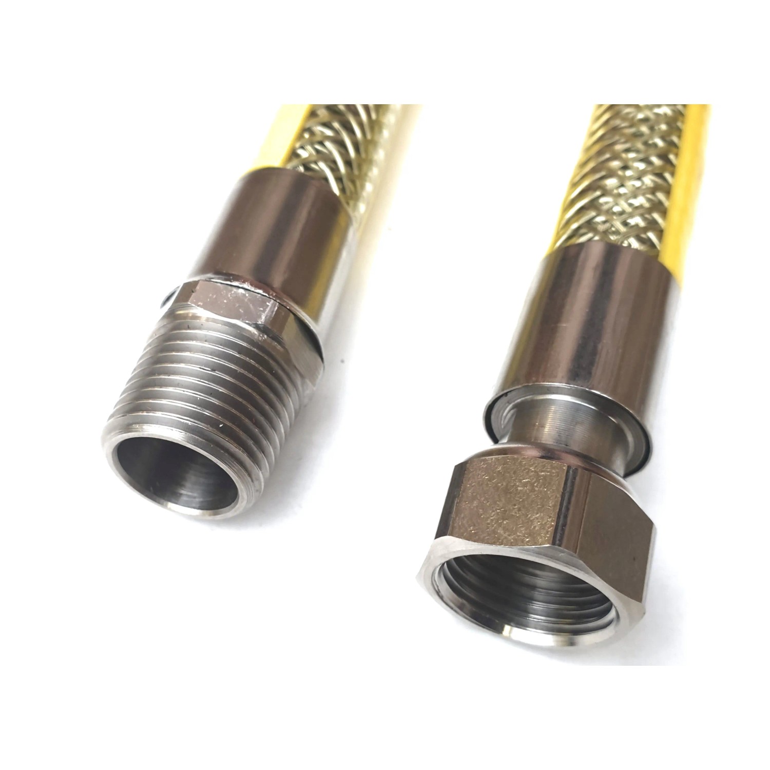 E-shop Plynová hadica Gas Profi M1/2"-Š1/2", vnútorný pr. DN 12, ochr.opláštenie 100 cm