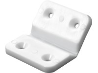 Hettich Rohová spojka biely plast 1 ks, 40 x 50 mm