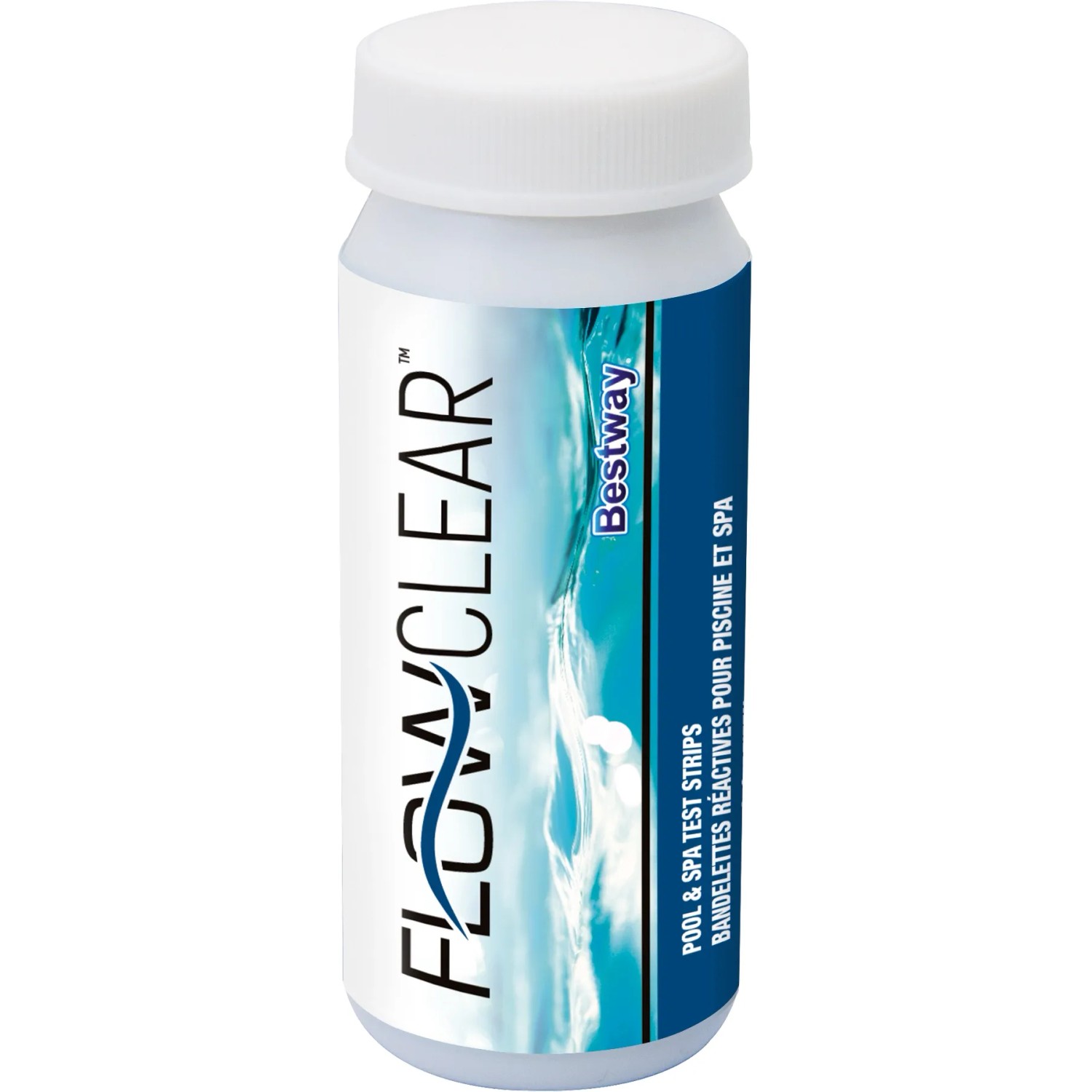 E-shop Bestway Testovacie prúžky 3v1 Flowclear, 50 ks