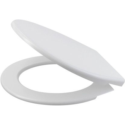 Alcadrain WC sedátko A6551 Basic Antibacterial, polypropylén, plast.pánty, biela