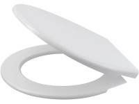 alca WC sedátko A6551 Basic Antibacterial, polypropylén, plastové pánty, biela alca WC sedátko A6551 Basic Antibacterial, polypropylén, plastové pánty, biela