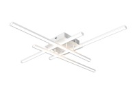 Ecolite LED svietidlo KRIS biele 37 W, 2500 lm, 4000 K, 680 x 680 x 90 mm