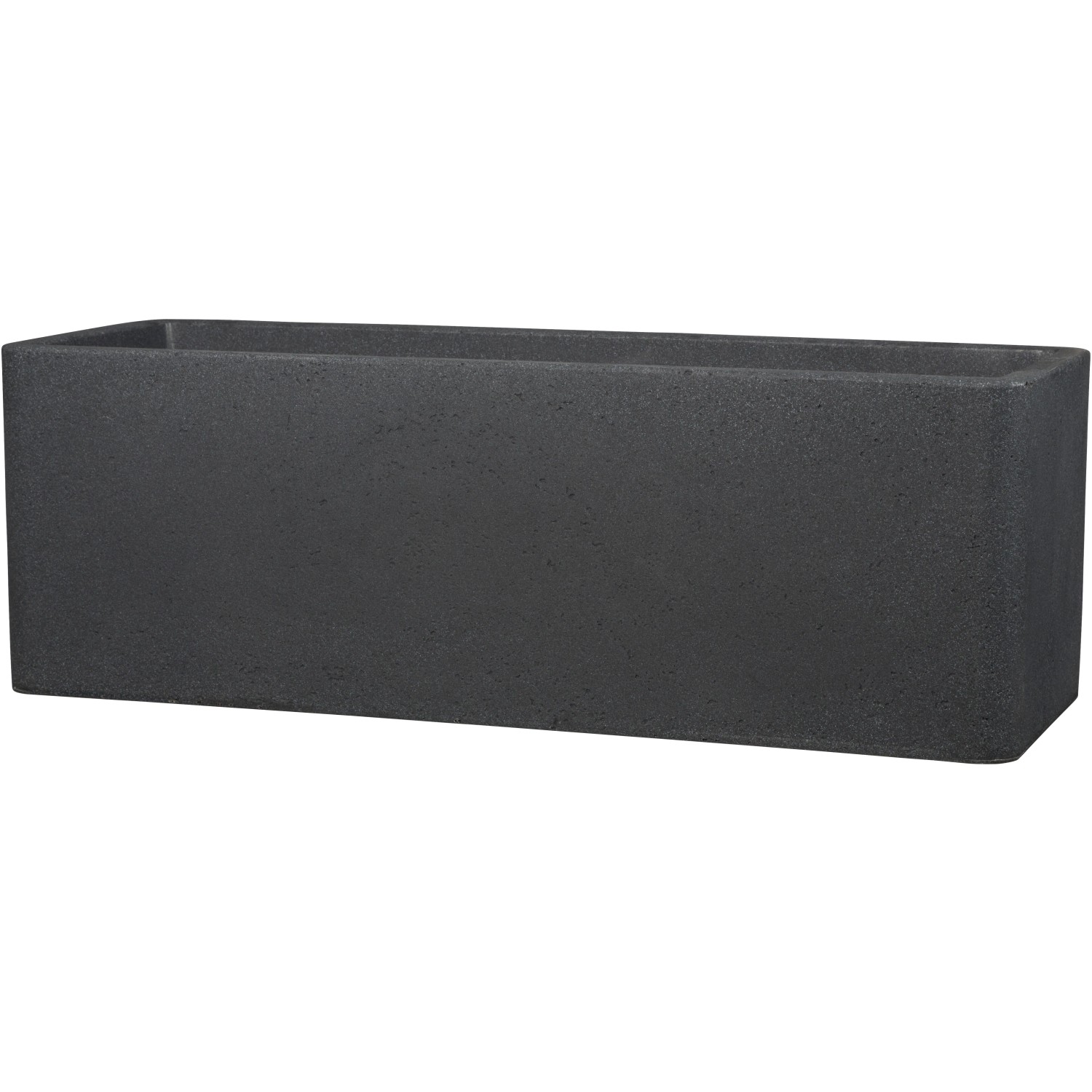 E-shop Scheurich Kvetináč Plaza Box 79 cm x 29 cm 27,5 cm čierny granit