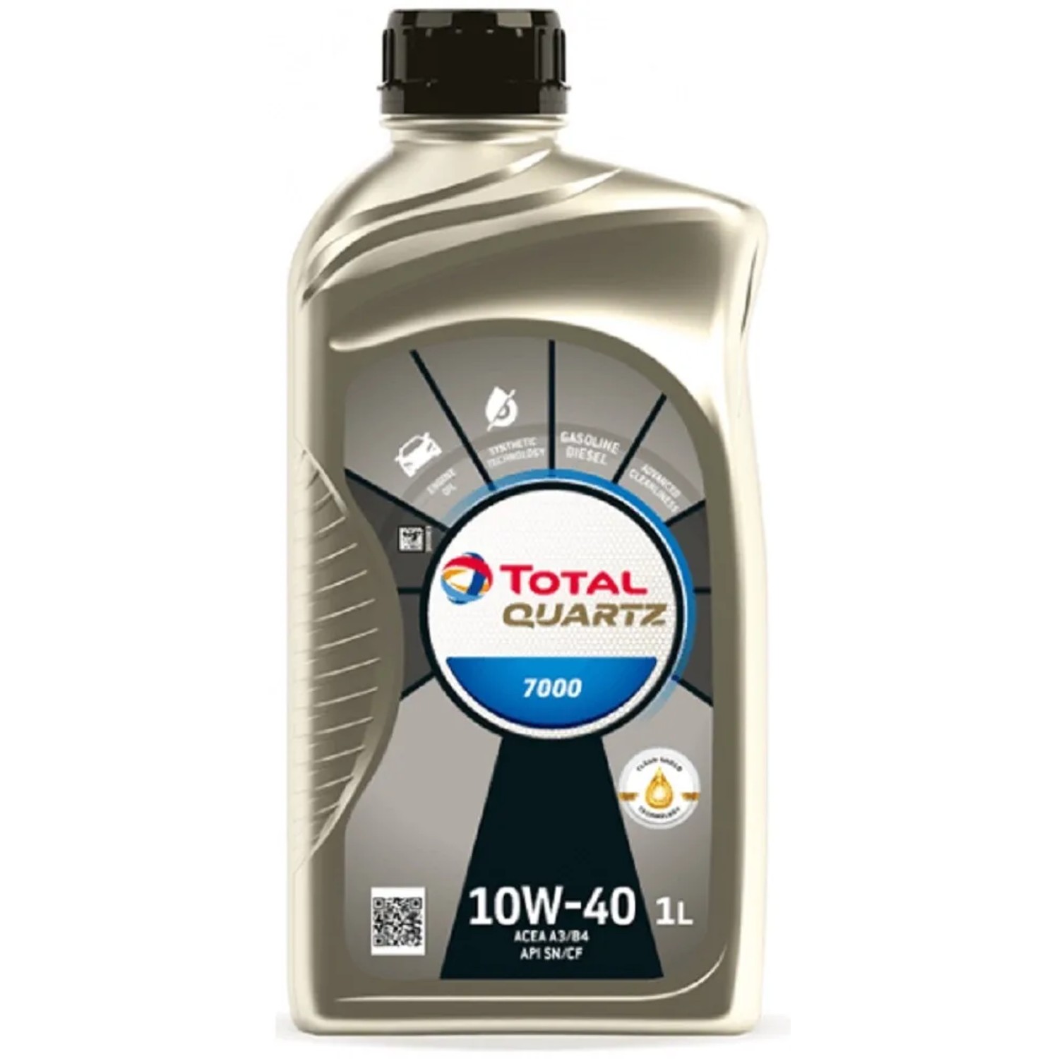 E-shop Total Quartz Motorový olej 7000 10W-40, 1 l