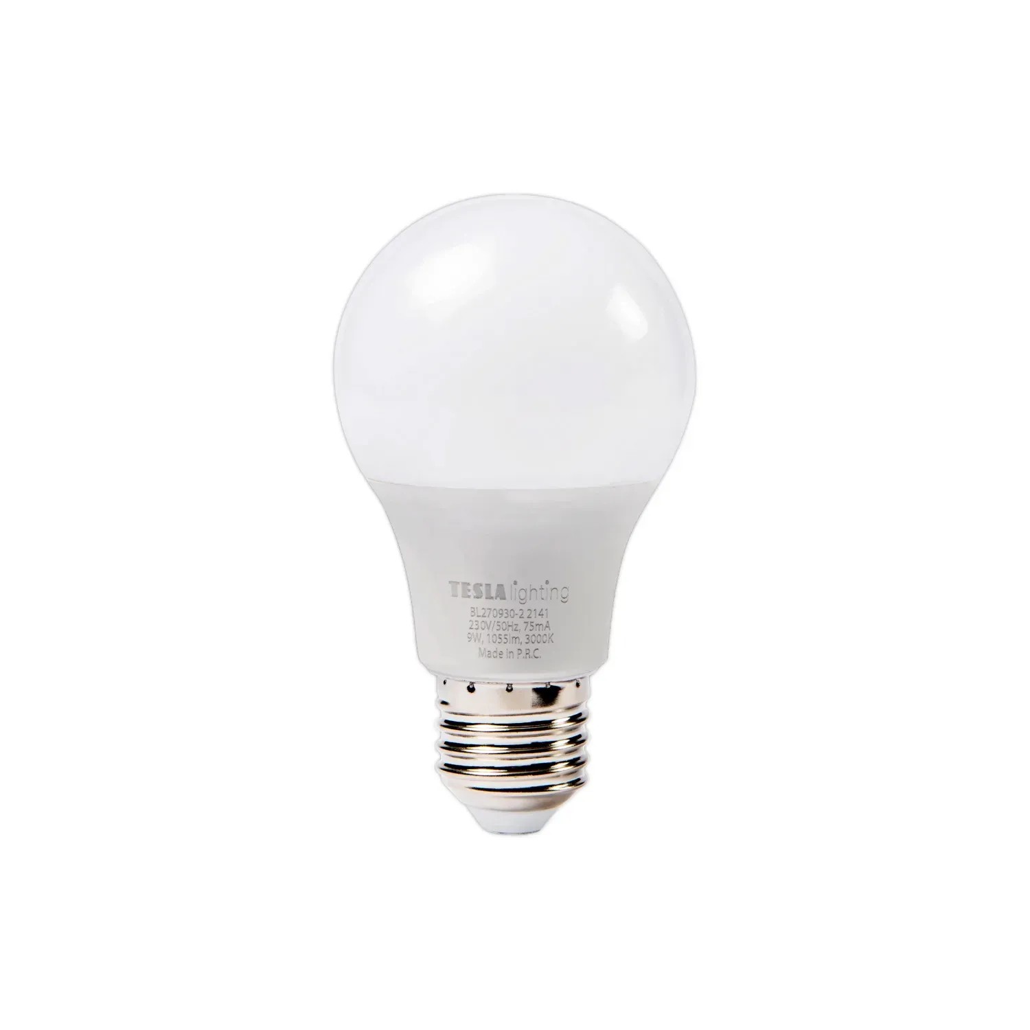 E-shop TESLA-LED žiarovka 9 W 1055 lm E27 teplá biela