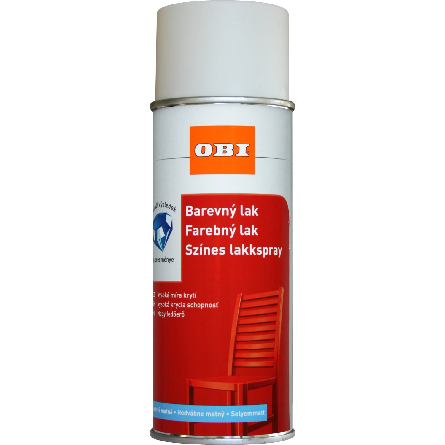 E-shop OBI Lak v spreji hodvábne matný RAL 9001 krémová 400 ml