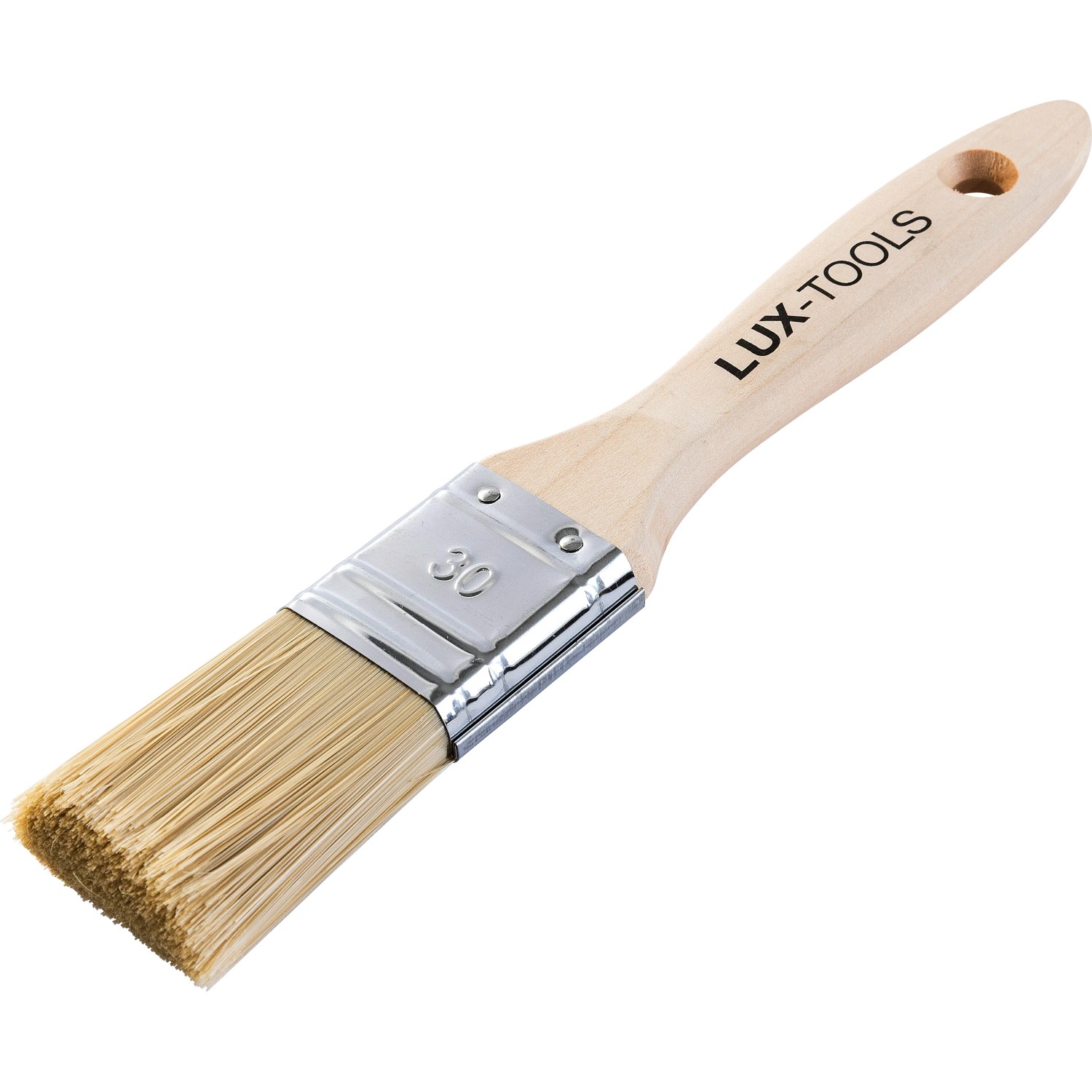 E-shop LUX-TOOLS Plochý štetec pre farby a laky na báze rozpúšťadiel 30 mm