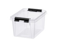 SmartStore Skladovací box Classic s vekom, transparentný, 15 x 20 x 11 cm, 1,5 l