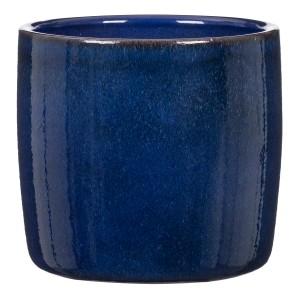 Scheurich kvetináč Solido 900, Ø 13 cm, Mystic Blue, keramický kvetináč do interiéru.